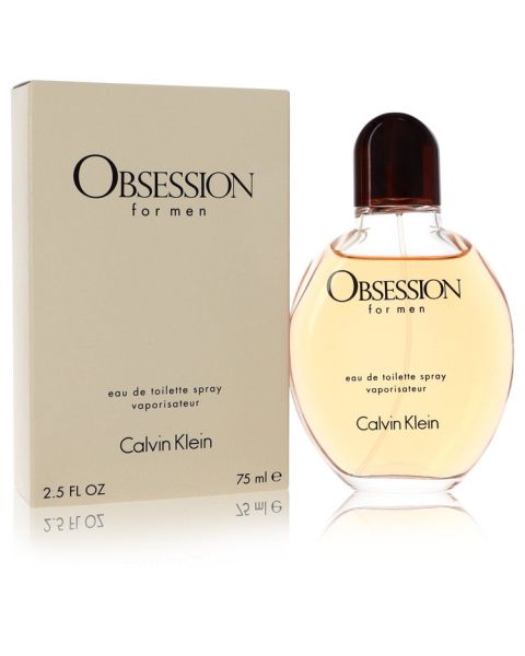 Obsession by Calvin Klein Eau De Toilette Spray 2.5 oz for Men